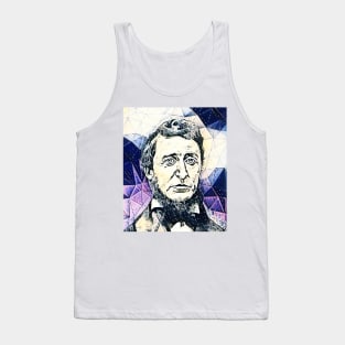 Henry David Thoreau Portrait | Henry David Thoreau Artwork 14 Tank Top